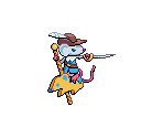 #061 - Muskrateer - Cassette Beasts