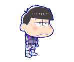 Ichimatsu (Absolute Hero) - Osomatsu-san's Casual Neet Sugoroku Journey