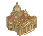St. Paul's Basilica - The Simpsons: Tapped Out