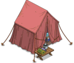 Scout Tent - The Simpsons: Tapped Out