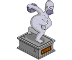 Homerclese Statue - The Simpsons: Tapped Out
