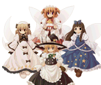 Boss Sprites - Touhou Sangetsusei (The Great Fairy Wars)