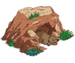 Bear Cave - The Simpsons: Tapped Out