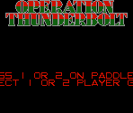 Title Screen (Plus/GX4000) - Operation Thunderbolt