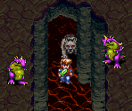 Volcano Grotto (Tunnel System) - Secret of Evermore