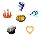 Items & HUD - Captain Planet and the Planeteers
