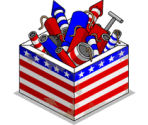 Patriotic Box of Fireworks - The Simpsons: Tapped Out