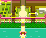 Peach's Castle Gardens - Mario & Luigi: Bowser's Inside Story