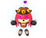 Toy Robot T.H. Knuckles - Sonic Speed Simulator
