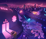 Xefros' Balcony - HIVESWAP: ACT 1