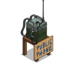 Desert Public Phone - The Simpsons: Tapped Out