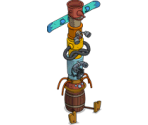 Desert Totem Pole - The Simpsons: Tapped Out