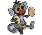 Desert Chimp Sculpture - The Simpsons: Tapped Out