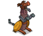 Desert Dog Sculpture - The Simpsons: Tapped Out