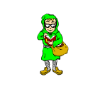 Bean Salesman (Bookworm) - Diner Dash: Hometown Hero