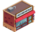 Jake's Unisex Hair Palace - The Simpsons: Tapped Out