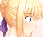 Saber and Penguin - Fate/Hollow Ataraxia