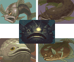 Fish Portraits - Breath of Fire 4