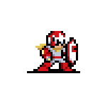 Proto Man (Vampire Survivors-Style) - Mega Man Customs
