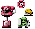 Enemies (MM1, Arcade-Style) - Mega Man Customs