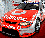 Title Screen & Menu - Team Vodafone Racing