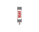 Start Banner & Signals - American Racing / Scott Dixon Racing