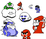 Super Mario Maker 2 Enemies (SMB2 NES-Style) - Mario Customs