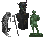 Statues - The Elder Scrolls II: Daggerfall