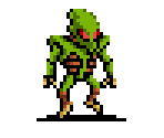 Dr. Wily (Alien, Vampire Survivors-Style) - Mega Man Customs
