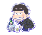 Ichimatsu (Host) - Motto! New Puzz Osomatsu-san: Shinpin Sotsugyou Keikaku