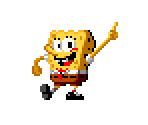 SpongeBob SquarePants (Sonic 1-Style) - SpongeBob SquarePants Customs
