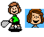 Peppermint Patty - Snoopy Tennis