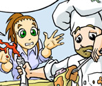 Comics - Cooking Dash
