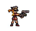 Blue Lightning Super Devil Fio - Metal Slug Attack