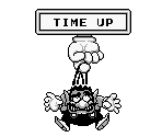 Game Over/Time Up Screens - Wario Land: Super Mario Land 3