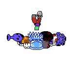 Mushrooms (PvZ1, NES-Style) - Plants VS. Zombies Customs