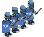 Riot Police - The Simpsons: Tapped Out