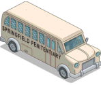 Springfield Penitentiary Bus - The Simpsons: Tapped Out