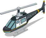 Police Helicopter - The Simpsons: Tapped Out
