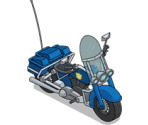 Police Motorcycle - The Simpsons: Tapped Out