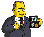 J. Edgar Hoover - The Simpsons: Tapped Out