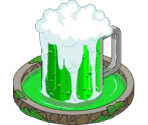 Green Beer Fountain - The Simpsons: Tapped Out