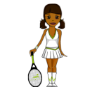 Tennis Player - Fashion Dash