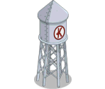 Krusty Water Tower - The Simpsons: Tapped Out