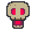 Cemetery Skull - Super Cat Tales 2