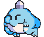 Giant Dragon Enemy (Ice) - Super Cat Tales 2