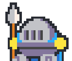 Knight (Blue) - Super Cat Tales 2