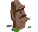 Easter Island God - The Simpsons: Tapped Out
