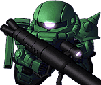 Zaku II - SD Gundam G Generation Overworld