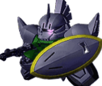 Gelgoog Commander Type - SD Gundam G Generation Overworld